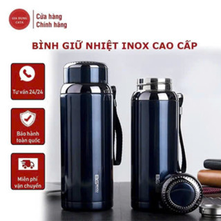  Bình nước giữ nhiệt thể thao 1L lõi inox 316 