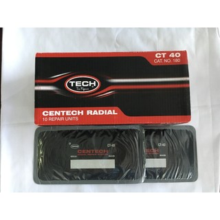 HỘP 10 MIẾNG VÁ LỐP BỐ THẲNG TECH CT-40 (RADIAL, 100X203MM)
