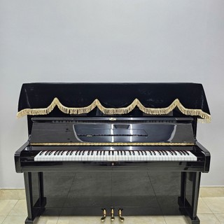 Khăn phủ đàn Piano nhung đen thanh lịch