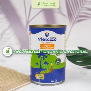  Nước cốt dừa tươi HỮU CƠ Vietcoco 400ml  - Nhà hữu cơ 