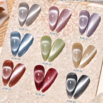 Sơn Gel AS chai đỏ mã ASM ( mắt mèo kim cương )