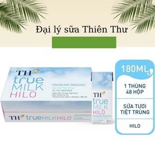 Thùng sữa tươi tách béo HILO của TH TRUE MILK - date 11/2025