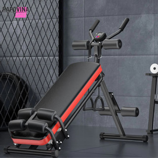 Máy tập bụng Hp11 đa dạng bài tập giảm mỡ thon gọn eo, Ghế tập bụng tại nhà đa năng cho nam nữ tặng dây tập