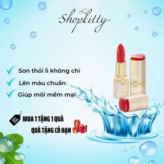 Son môi Firin son thỏi lì chính hãng không chì độ bám tốt lên màu chuẩn dưỡng môi mềm mịn ]