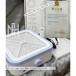 Máy hút bụi móng cao cấp, Hút Bụi SNRQI Chính hãng,máy hút bụi WL007 Máy hút bụi 120W chính hãng T8
