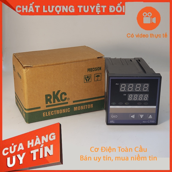 Bộ điều khiển nhiệt độ ( đồng hồ nhiệt độ ) RKC C700 mặt 72x72 75x75