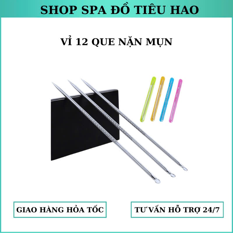 QUE LẶN MỤN VỈ 12 QUE