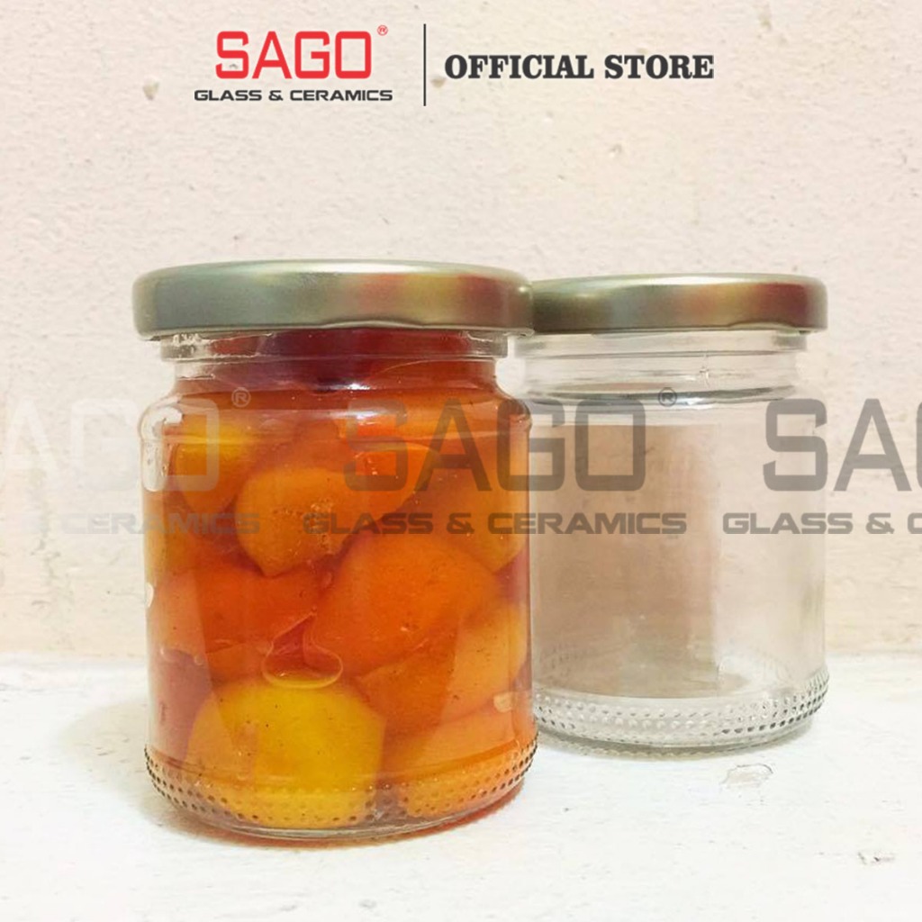 Lố 12 Hũ thủy tinh 150ml