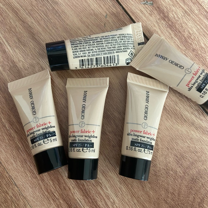 Kem nền Bản mới Siêu Hót Giorgio Armani Powder Fabric 5ml