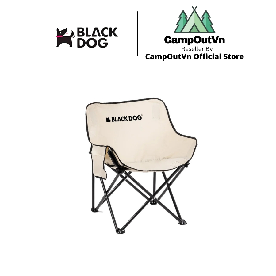 Ghế xếp gọn cắm trại Blackdog thư giãn du lịch dã ngoại CBD2300JJ020 campoutvn A623