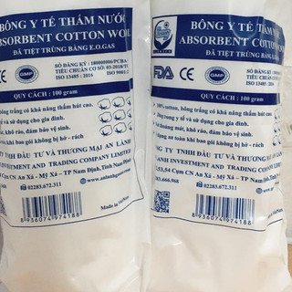 Bông y tế An Lành 100G