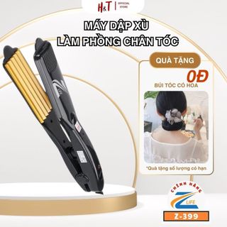  Máy dập xù Zlife Z399 giúp làm phòng chân tóc máy duỗi ép là kéo kẹp thẳng tóc an toàn nóng nhanh 