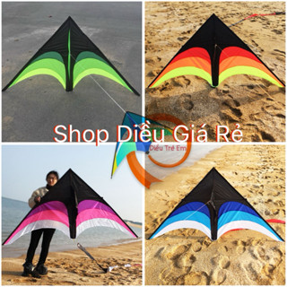 [MUA 1 TẶNG 3] Diều delta ngang 2 mét - Tặng tay cầm thả diều 150m dây + 10 mét đuôi + túi đựng (diều đẹp, diều thả)