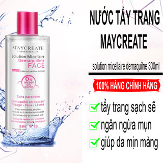 Nước tẩy trang Maycreate 300ml cho da dầu, da mụn
