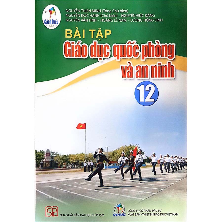 Sách - Bài Tập Giáo Dục Quốc Phòng Và An Ninh Lớp 12 (Cánh Diều) (Chuẩn)