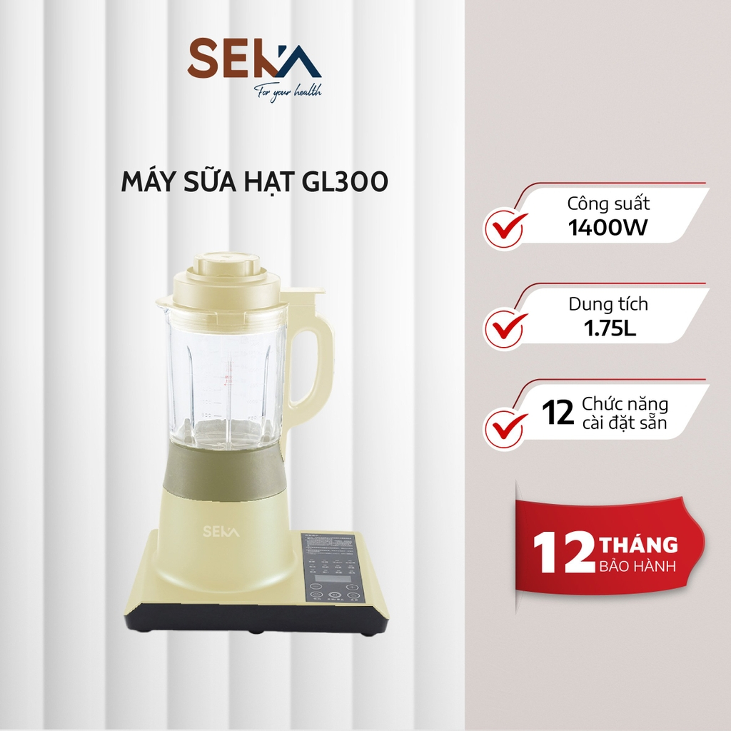 Máy Làm Sữa Hạt, Máy Xay SEKA SK-GL300(Bảo hành 12 Tháng)