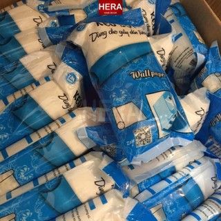 Keo bột dán giấy dán tường, dán tranh canvat