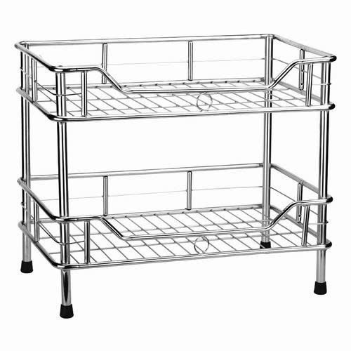 Kệ đứng inox 2 tầng (304) LK 031