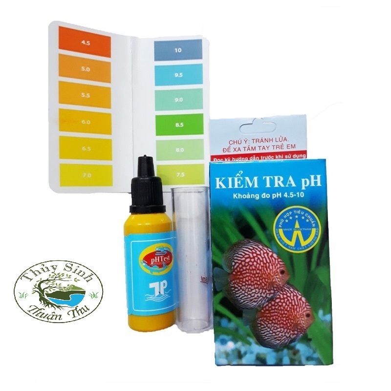 Bộ kít Test pH - Kiểm tra pH của nước