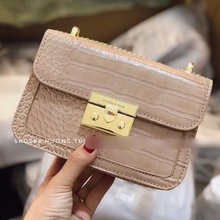 Túi Chữ C da rắn size 18 chất đẹp(ảnh thật)
