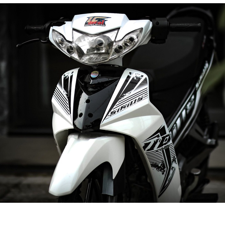 Tem rời sirius trắng đen rc 110 kiểng