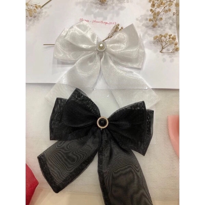 Nơ cài áo siêu xinh ,cài tóc ( rộng 15cm *dài 17cm )
