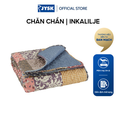 Chăn chần | JYSK Inkalilje | polyester | nhiều màu | R140xD200cm