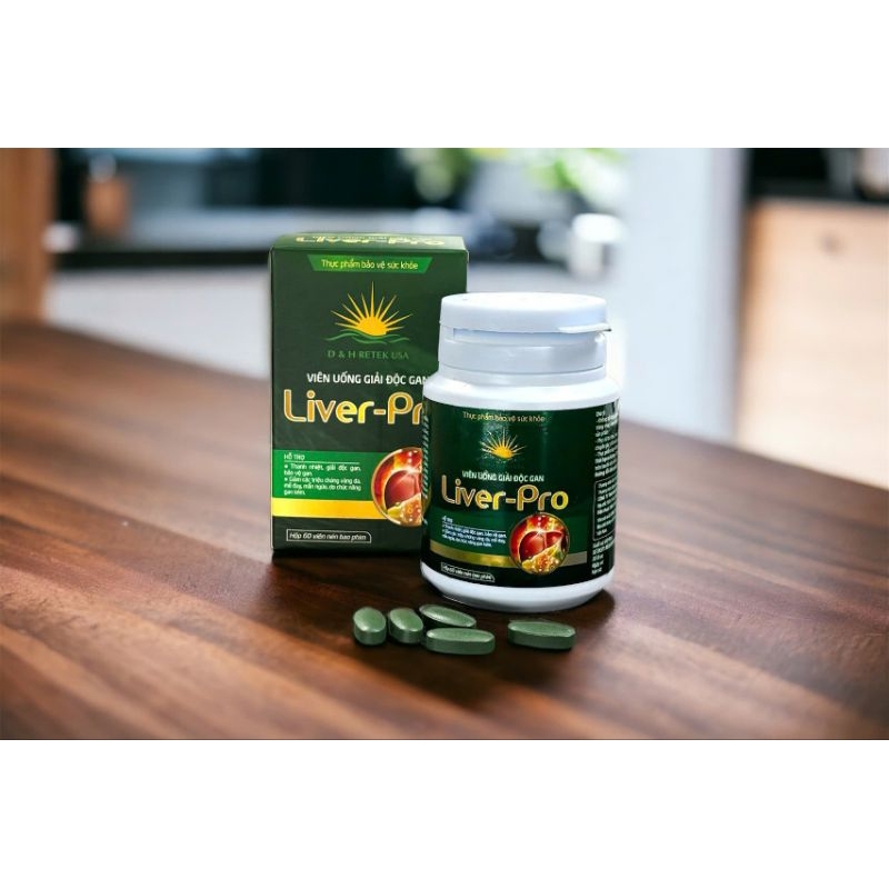 Giải độc gan Liver-Pro( thanh nhiệt, giải độc gan, hỗ trợ các triệu chứng về da)