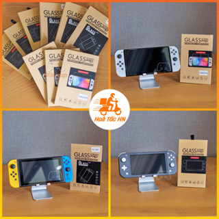 Cường lực Nintendo Switch OLED/V1/V2/Lite độ trong suốt cao, độ cứng 9H