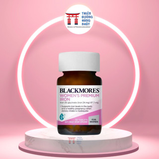 Viên bổ sung Sắt Cho Bà Bầu Blackmores Pregnancy Iron giúp bà bầu khỏe mạnh, tăng đề kháng