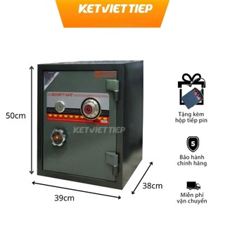  Két sắt Mini Việt Tiệp Khoá Cơ Sản Phẩm Chính Hãng Của Công Ty Két Sắt Việt Tiệp 50 Kg Két Sắt Để Vừa Tủ Freeship VK55K 