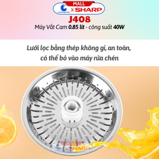 [HỎA TỐC] Máy vắt cam Sharp EJ-J408-WH - Hàng chính hãng