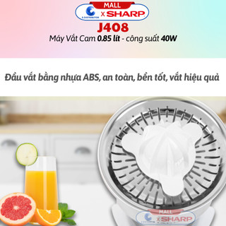 [HỎA TỐC] Máy vắt cam Sharp EJ-J408-WH - Hàng chính hãng