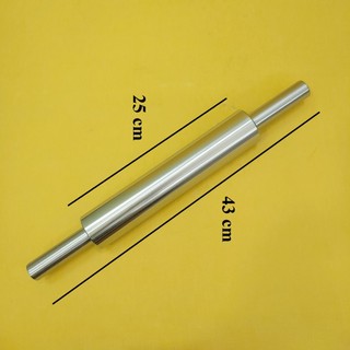 CÁN BỘT INOX CÓ TRỤC XOAY 43CM
