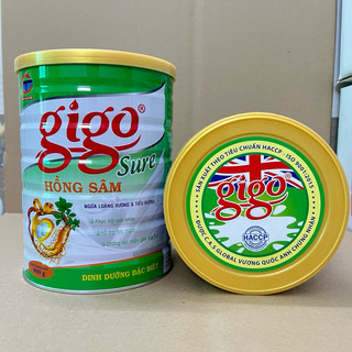 [CHÍNH HÃNG] Sữa Bột Gigo Sure Hồng Sâm 900g