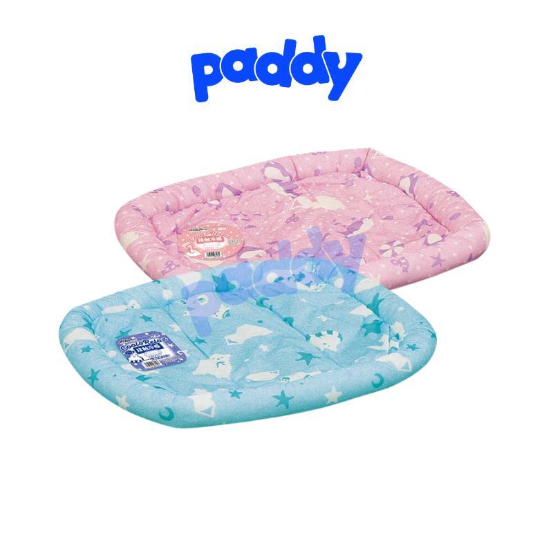 Nệm Giường Cho Chó Mèo Oval Vải Lạnh Hạ Nhiệt DoggyMan