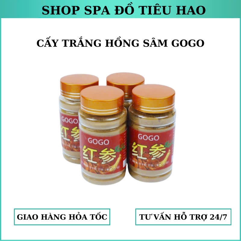 HỒNG SÂM GOGO CẤY TRẮNG.