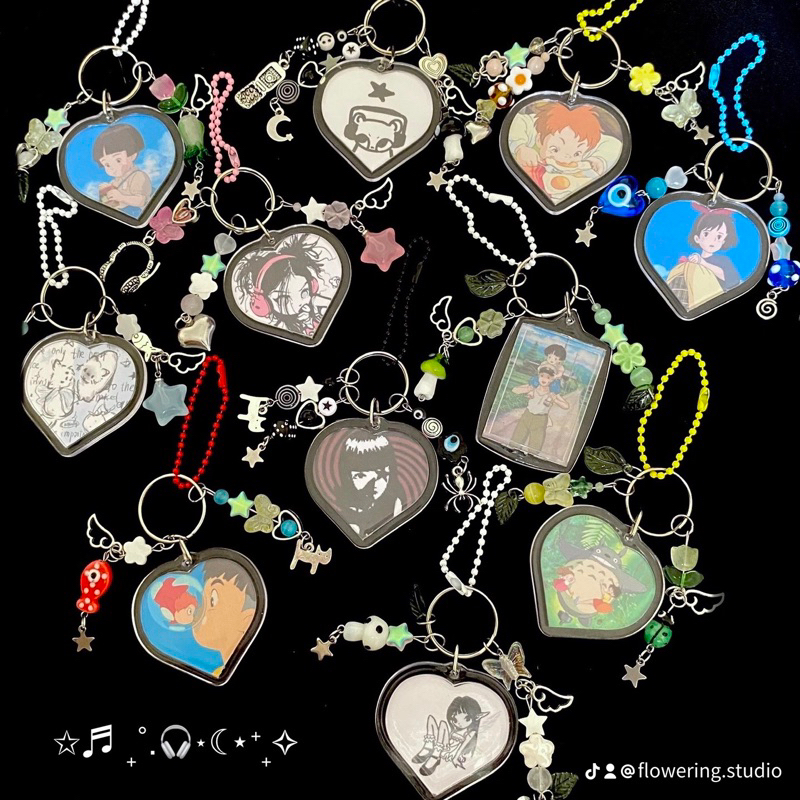 MÓC KHOÁ ANIME | PHIM ẢNH | HOẠT HÌNH | NANA PARADISE KISS TORO INOUE GHIBLI TOMIE