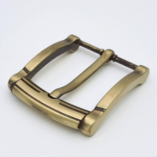  Đầu khoá dây nịt nam DKK-065 | Mặt khoá xỏ kim bảng 4F vàng đồng hoạ tiết đơn giản mà tinh tế 