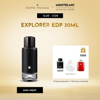 Nước hoa nam Montblanc Explorer Edp 30Ml