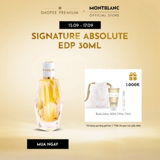 Nước hoa nữ Montblanc Signature Absolue EDP 30ml
