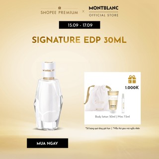 Nước hoa nữ Montblanc Signature EDP 30ml
