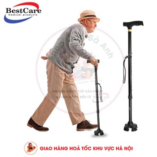 Gậy chống Cao Cấp BestCare Chính Hãng dành cho người già có đế chống trượt