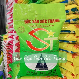 5KG Gạo ST25 + Mix  Dẻo Mềm Cơm thơm cơm Túi 5Kg (   Bao May )