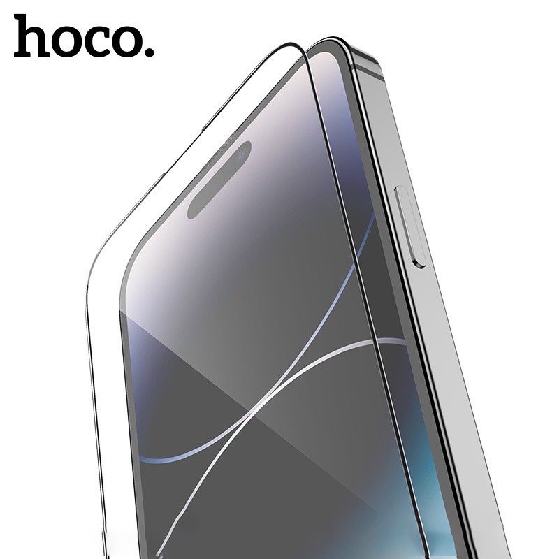 Kính cường lực IP Hoco [Có kính ip17] độ nhạy cao , chống trầy , bám vân tay cho X Tới 15 pro/ pro max | BigBuy360 - bigbuy360.vn