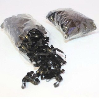 Chun Buộc Tóc Màu Đen Gói 100g , Nịt Buộc Tóc Bản Dày Chắc Chắn Một Bịch Màu Đen [Hàng Loại 1]