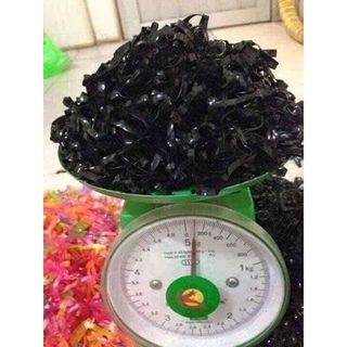 Chun Buộc Tóc Màu Đen Gói 100g , Nịt Buộc Tóc Bản Dày Chắc Chắn Một Bịch Màu Đen [Hàng Loại 1]