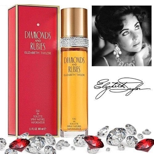 Nước hoa nữ cao cấp authentic Elizabeth Taylor Diamonds and Rubies eau de toilette 100ml (Mỹ)
