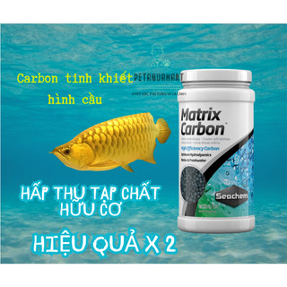  Vật liệu lọc than hoạt tính cho bể cá cảnh -  matrixcarbon seachem Mỹ 