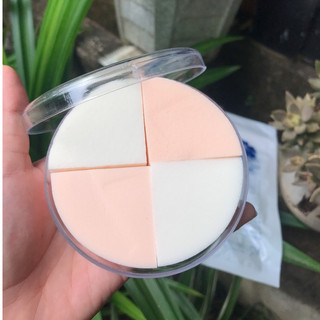 Mút đánh nền Aroma hộp 4 miếng